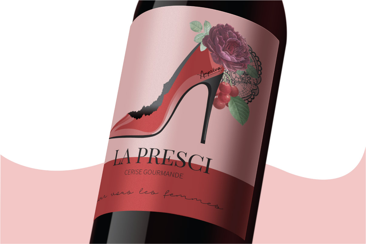 Etiquette bières Ampréva Tarbes 